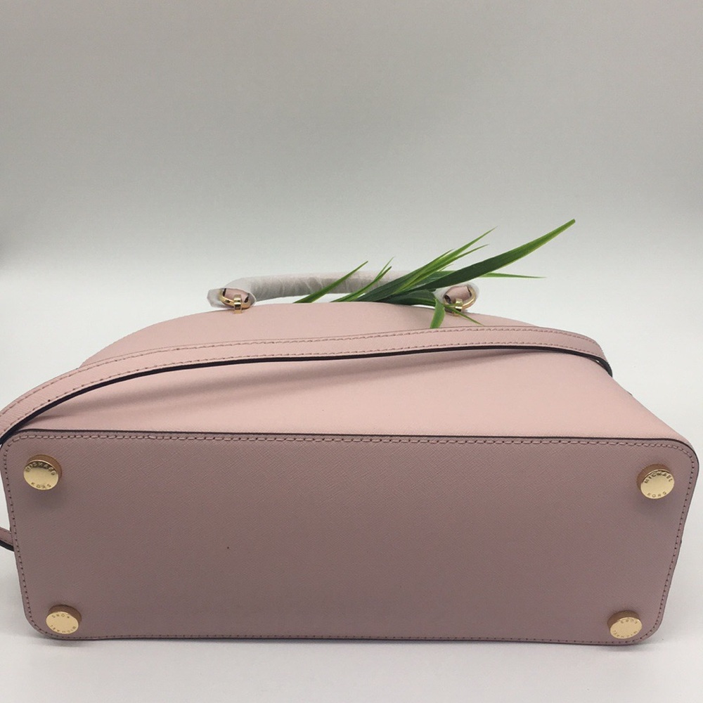 Michael Kors EMMY LG DOME SATCHEL BAG BLOSSOM - Picture 7 of 12